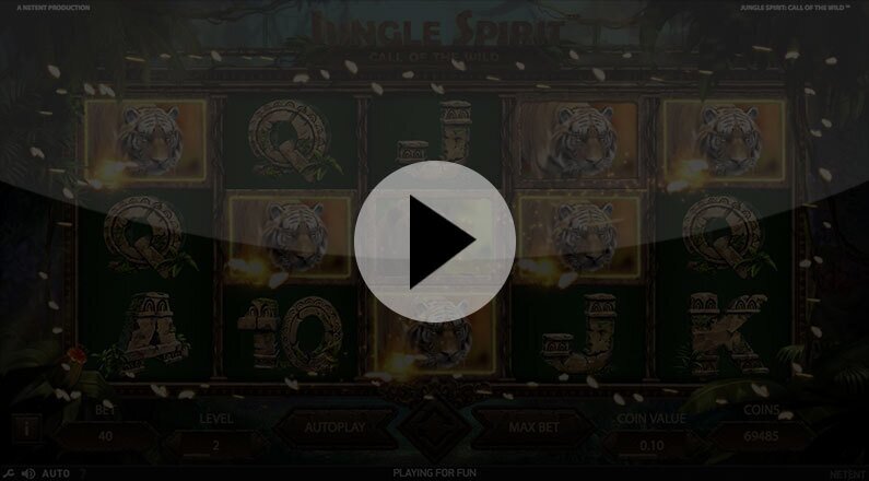 Jungle Spirit Call of The Wild slot - frame billede