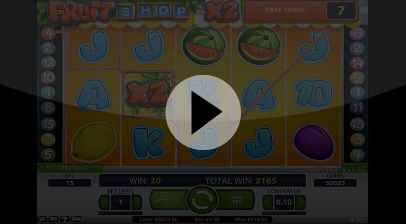 Fruit Shop Slot-spil - BGiframe