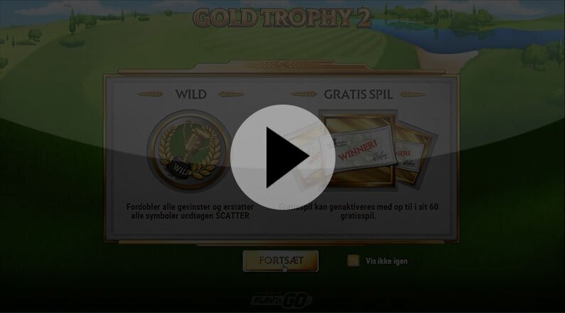 Gold Trophy 2 Spillemaskin - bgiframen