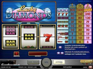 Lucky Diamonds - CB.dk screenshot