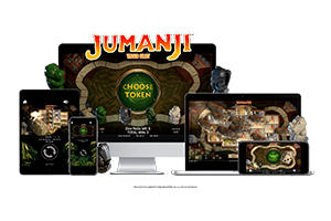 Spil Jumanji slotmaskinen på mobil og tablet