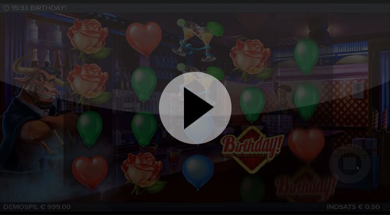 Birthday! Slot-spil - bgframe