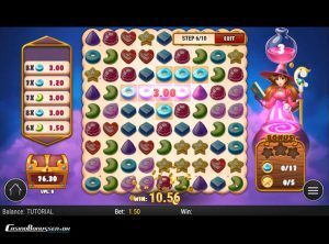 Sweet-Alchemy_slotmaskinen-05-casinobonussen