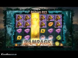 Raging Rex slotmaskine - Screenshot