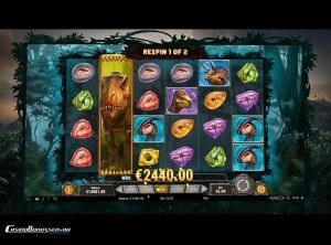 Raging Rex slotmaskine - Screenshot 2
