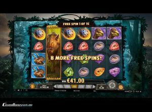 Raging Rex slotmaskine - Screenshot 7