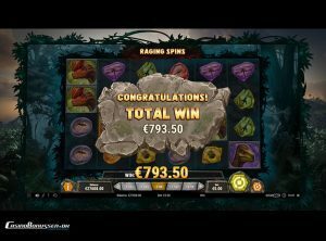 Raging Rex slotmaskine - Screenshot 9