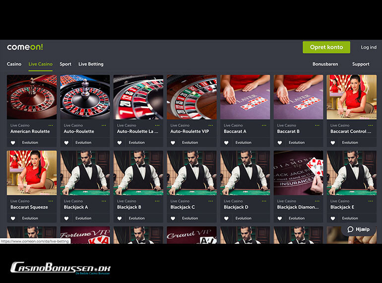 ComeOn » Få unik bonus i 2022 hos ComeOn Casino, læs anmeldelse