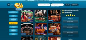 eu casino dashboard