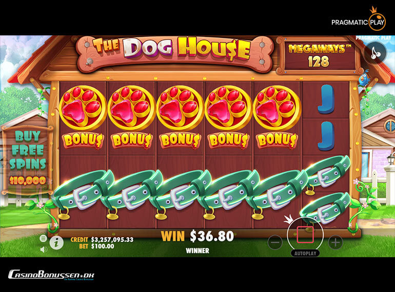 The Dog House Megaways Slot » læs anmeldelse af spillet & få bonus*
