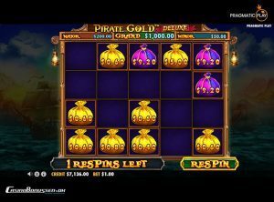 Pirate Gold Deluxe Slotmaskine - SS 1