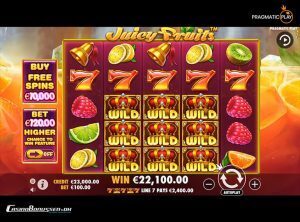 Juicy Fruits Spilleautomat - SS 1