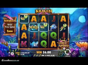 Release Of The Kraken Slotmaskine - SS 3