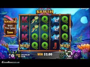 Release Of The Kraken Slotmaskine - SS 2