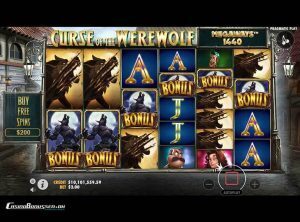 Curse Of The WereWolf Slotmaskine - SS
