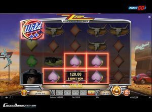 ZZ Top Roadside Riches Spilleautomaten - SS 3