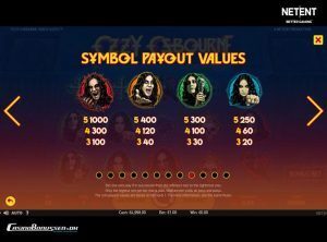 Ozzy Bourne Slot - Skærmbillede 2