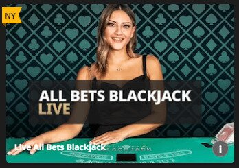 All bets blackjack live